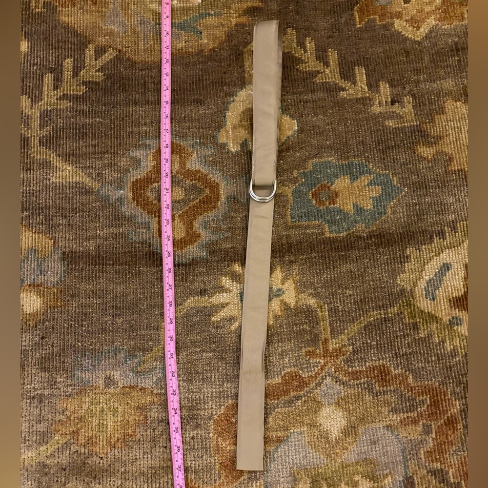 eliza b crossgrain ribbon d-ring belt